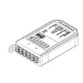 AFL U kassett SM 1x12 MPO 6xLCD Rak MPO Elite male Type A 12fiber OS2 Base12