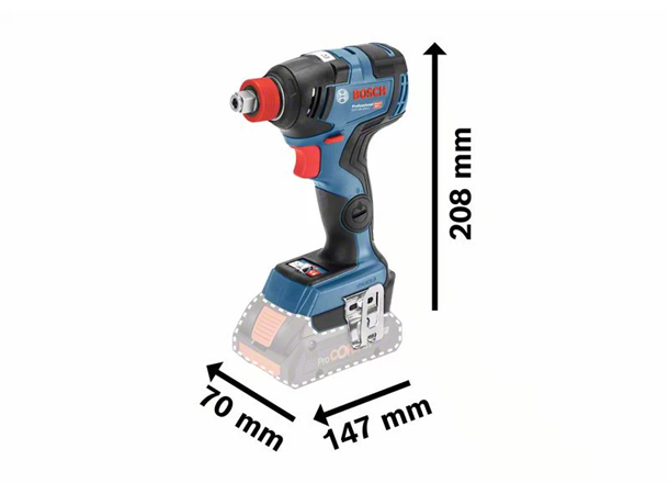 Bosch Kombidragare GDX 18V-200 C SOLO 