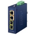 Converter Industri 2x10/100/1000B/Tx Planet: PoE+2xSFP100/1000BX IP30