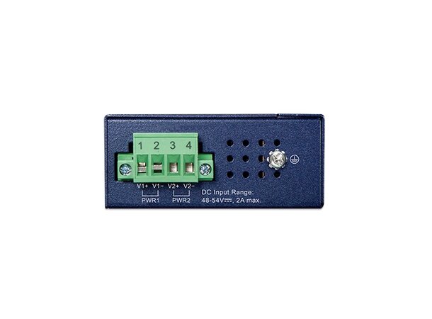 Converter Industri 2x10/100/1000B/Tx Planet: PoE+2xSFP100/1000BX IP30 