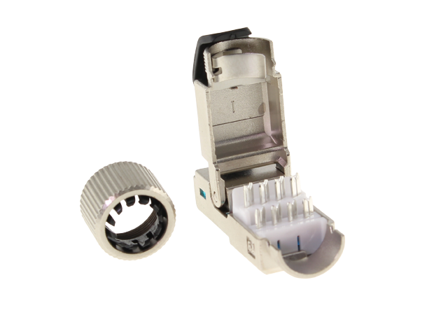 ECS RJ45 Field Plug Short STP C6A 36mm 5st/fp 