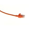 ECS Slim patch C6 U/UTP Orange  7,5m AWG28 LSZH Osk&#228;rmat