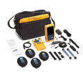 Fluke OptiFiber Pro Quad OTDR Kit WiFi, w Inspec, MM/SM 1yr/Guld