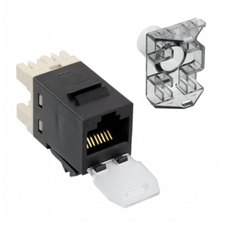 Netconnect jack C6 SL UTP med dammlucka 110