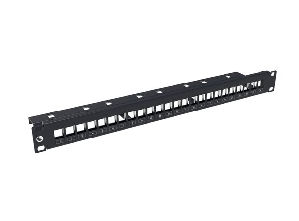 Netconnect panel 24 obestyckad SLX/SL UTP/STP Svart 