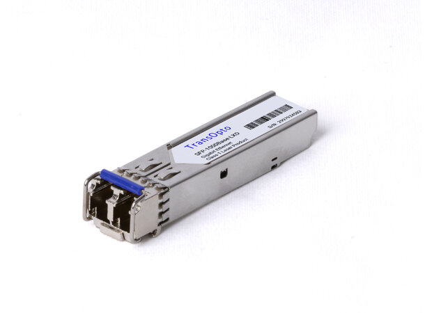 SFP, 1 GbE, DDM, 10km 1310nm, 10dB, SM/MM, HP 