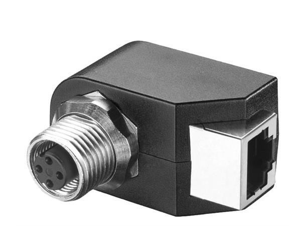 Siemens IE FC RJ45-M12 D-kod STP Panel genomför. 5st/fp 