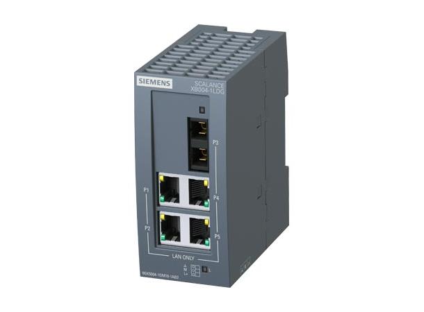 Siemens Switch 4x10/100B/Tx+1x1000B/Fx DIN SC Singlemod 