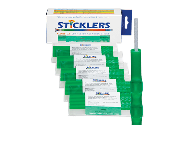 Sticklers CleanStixx LC 1.25mm 50st/fp Fiber Optic Swabs 