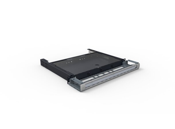 Commscope 360 G2 Fiber Panel 1U 4-slot Sliding Modular Cassette, Unloaded 