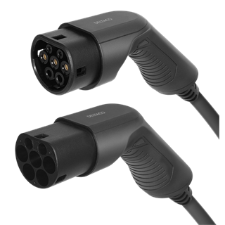 E-Charge Laddkabel, Type2, 1-fas,32A,5m