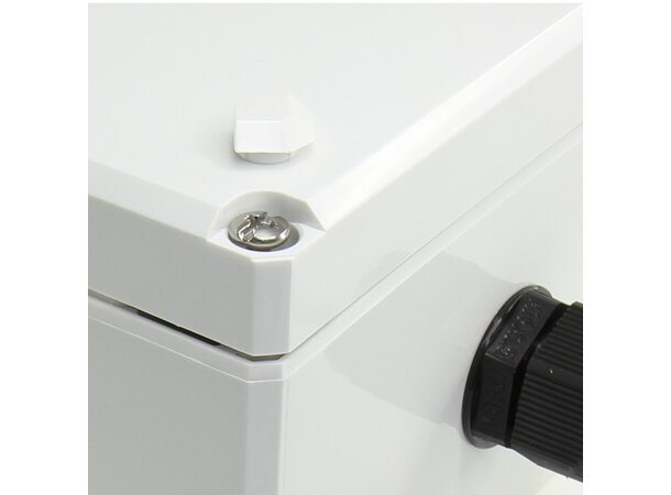 ECS IP68 Uttagsbox 1-port STP C6A Komp Inkl förskruvning, täcklock 