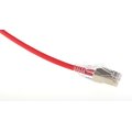 ECS Slim patch C6A U/FTP R&#246;d  2,0m AWG28 LSZH