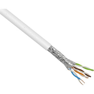 ECS kabel S/FTP C6A LSOH 500m trumma vit