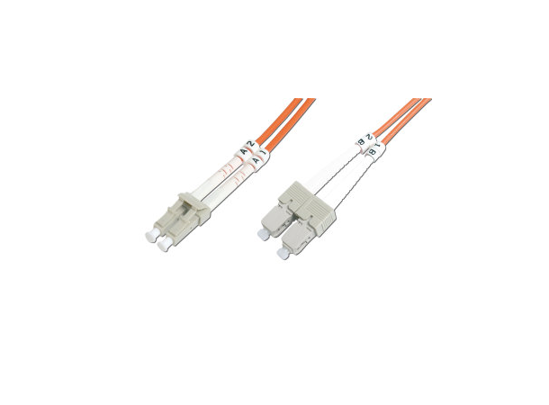 Fiberkablage LC-SC, 2x50/125 30,0m 