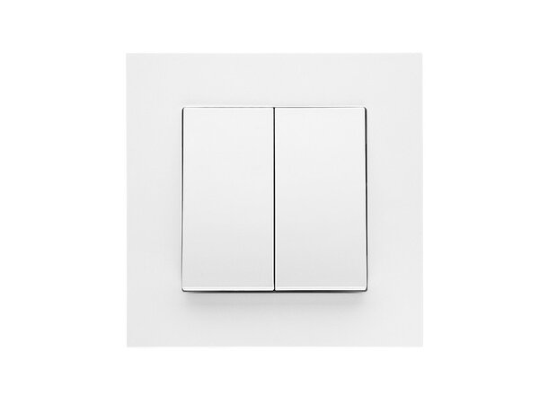Strömbrytare Kron Snabb Vit S55 