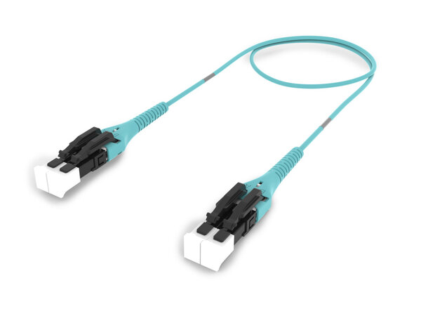 Uniboot fiberpatch LC-LC OM4  1,0m Duplex ULL Low Smoke Zero,Commscope 