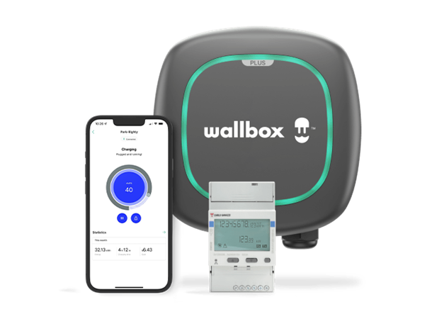 Wallbox Power Meter, direktmätning 65A Dynamisk Lastbalansering