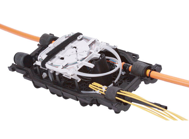 Commscope Fiber splice closure SCIL-B 24-splice, tray pre-installed IP68 