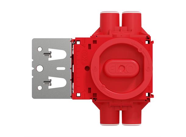 ELKO Apparatdosa Flexi+ låg 4x16/20 Regelfäste 