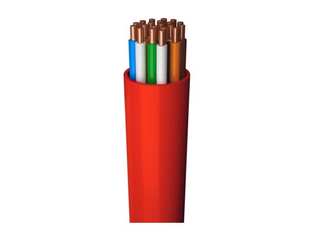 ELQYB Pure 10x2x0,98 röd 100V T500 Trumma 500m 
