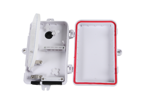 Fasadbox IP55 dukt 16mm kabel 3mm Skarv Överlämning 4p Abonnentbox 