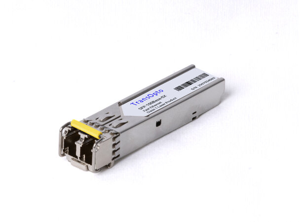 SFP, 1 GbE, DDM, 550m, I-Temp 850nm, 7,5dB, MM -40 to +85°C 