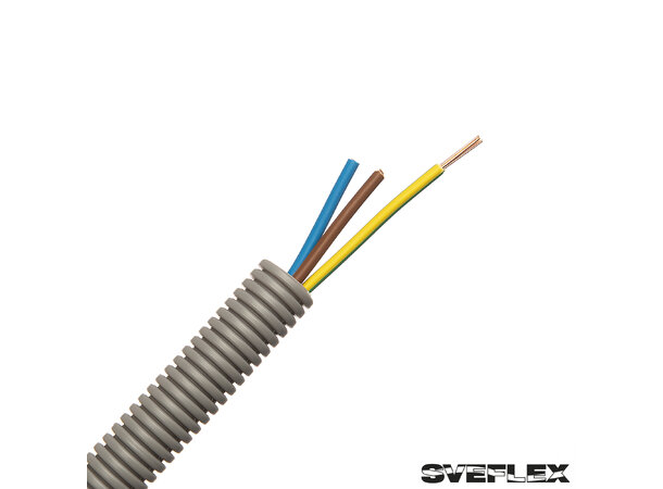 FQ 5G1.5 i flexrör 16mm TWIN E 100m Coil 