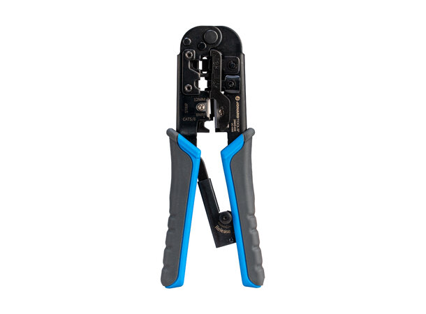 Jonard Crimping Tool RJ45 Pass-through 6-in-1 RJ11/12 cat6 cat6a 