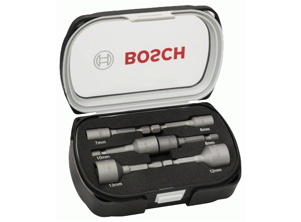 Bosch Extra Hard Muttersats 6-13mm 50mm För sexkantsskruvar med permanent magnet