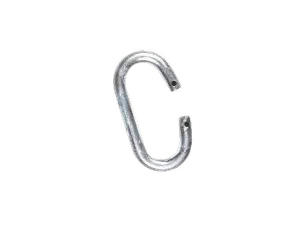 C-krok - upphäng. av kablar i vinkeljärn Till självbärande kablar (fig. 8) 