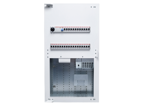 DC Line Kombicentral 2/18 36Mod Inkl. patchpanel RJ45, Fiberuttag 
