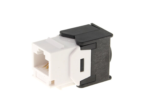 ECS Keystone Slim jack UTP C6A FLEX 12-pack Blisterförp. 