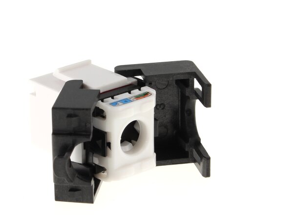ECS Keystone Slim jack UTP C6A FLEX 12-pack Blisterförp. 