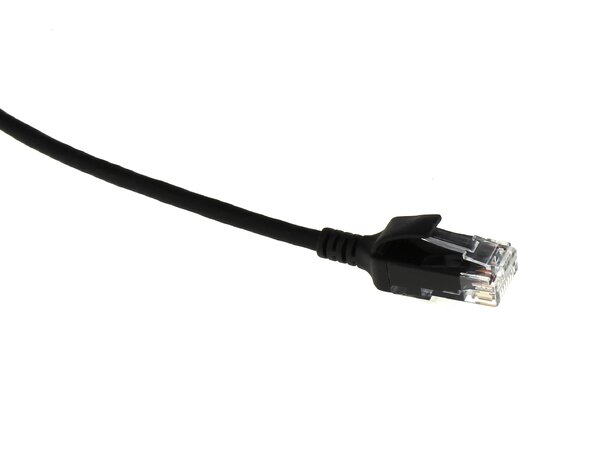 ECS Slim patch Cat.6 U/UTP AWG28 LSZH AWG28 LSZH Oskärmat 