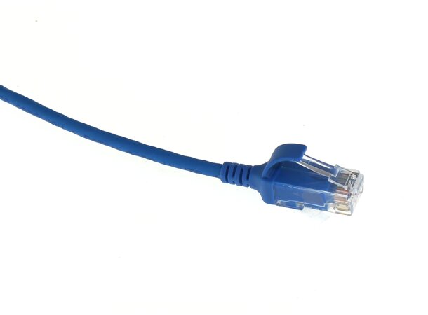ECS Slim patch Cat.6 U/UTP AWG28 LSZH AWG28 LSZH Oskärmat 