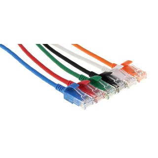 ECS Slim patch Cat.6 U/UTP AWG28 LSZH AWG28 LSZH Oskärmat