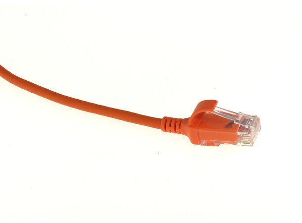 ECS Slim patch Cat.6 U/UTP AWG28 LSZH AWG28 LSZH Oskärmat