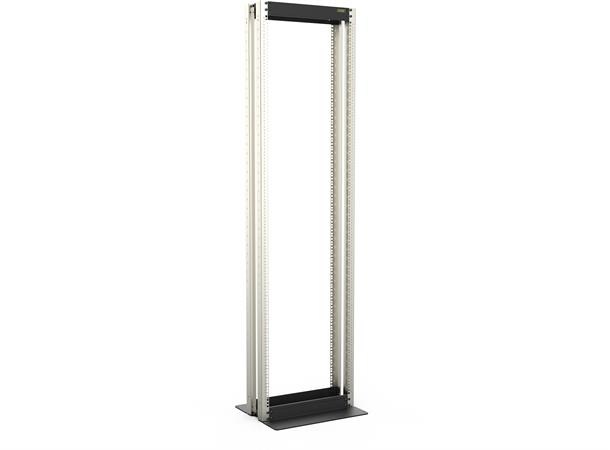 Enoc 2-postrack 19" 47HE ram fram, bak fristående 