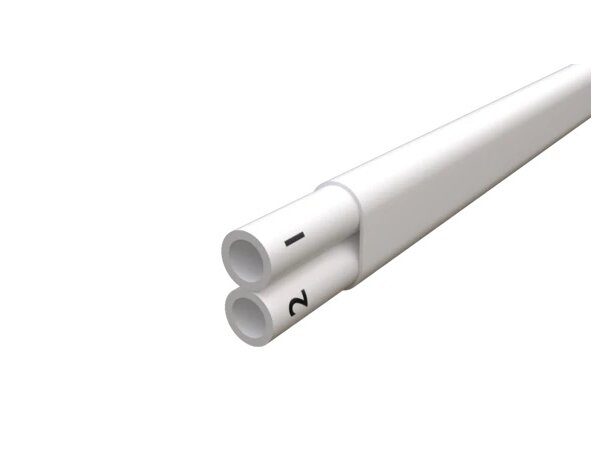 Microdukt ID  2x5/3,5mm LSZH vit HDPE 