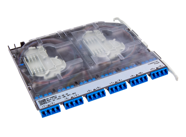Propel Splice Modul 24F SM 12xLCD/APC Ribbon fiber Pigtail, pairs straight ULL 