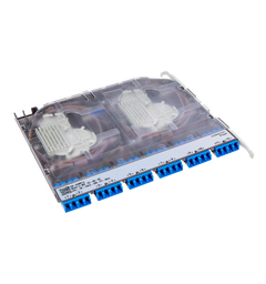 Propel Splice Modul 24F SM 12xLCD/UPC Single fiber Pigtail, pairs straight ULL