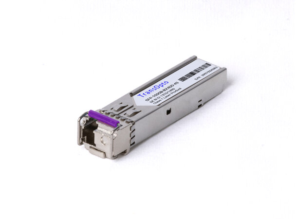 SFP BIDI, 1GE, DDM, SM, 40km TX/RX=1490/1310nm, 18dB, LC 