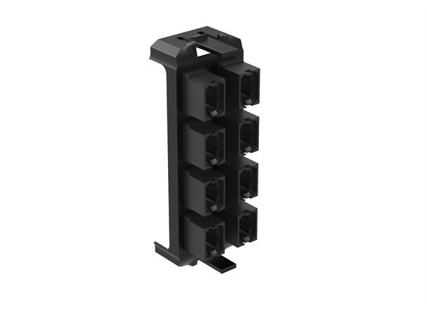 AFL U Adaptor Plate 8 x MPO Type A Key-Up / Key-Down Opposed 