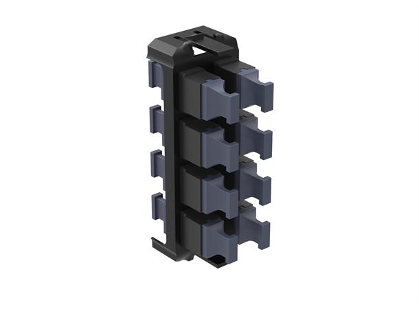 AFL U Adaptor Plate 8 x MPO Type A Key-Up / Key-Down Opposed 
