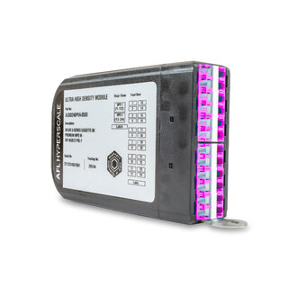 AFL U kassett OM4 1x24 MPO 12xLCD Rak MPO Elite male Type A 24-fiber EV Base24