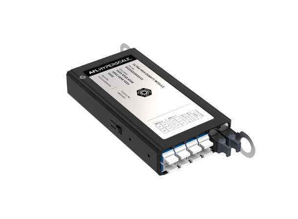 AFL U kassett SM 2xQSFP-8xSFP+ MTP Elite male 2xMPO-8xLCD/UPC 16-fiber 