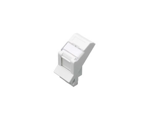 ECS bricka vinklad 1x8 keystone utan don 