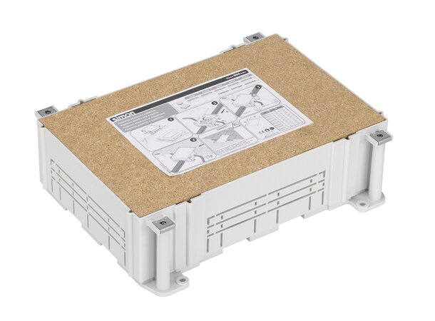 Ingjutningsbox för golvbox 4 fack S500