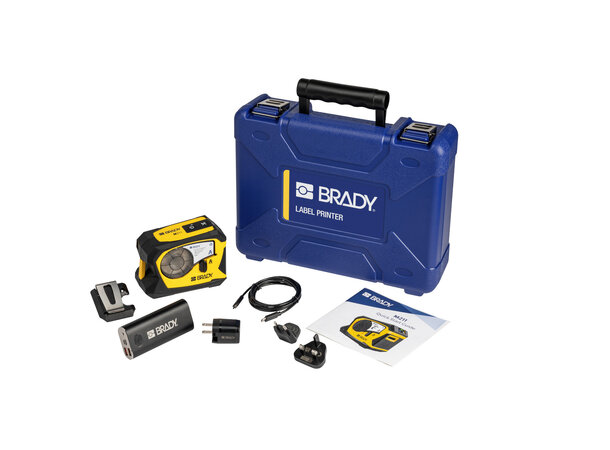 M211 Brady Mobile App Etikettskrivare kit inkl. väska 